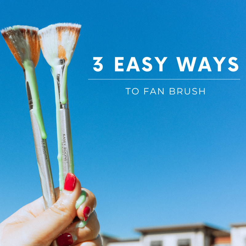 3 Easy Ways to - Fan Brush