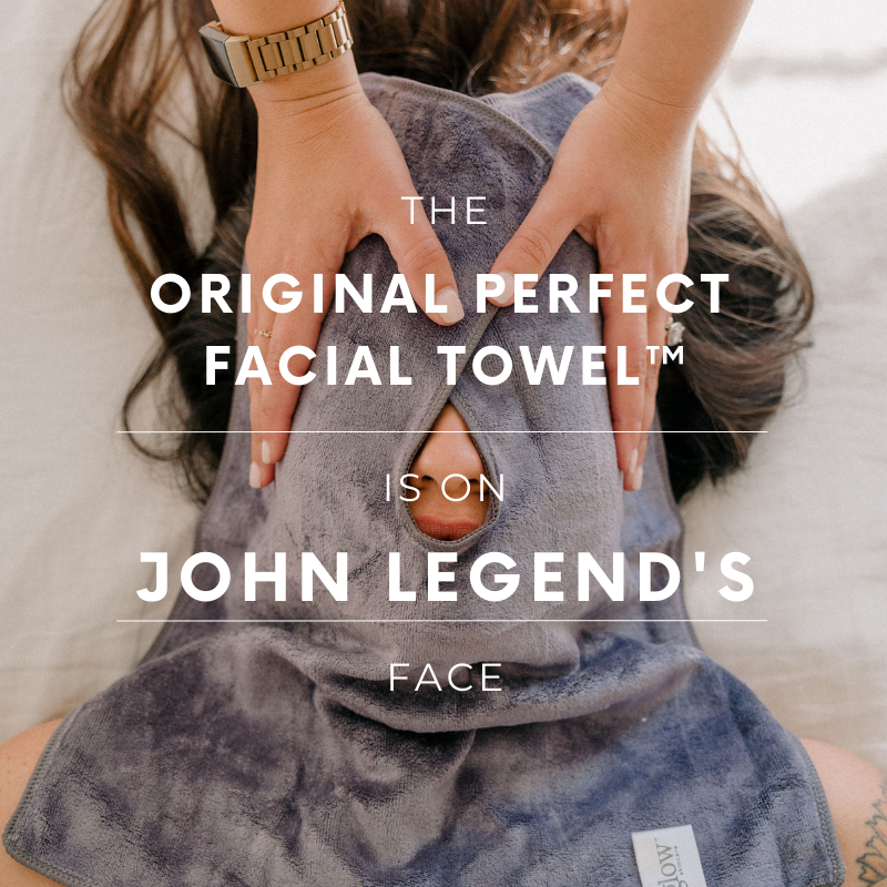 The Original Perfect Facial Towel™ is on John Legend's Face