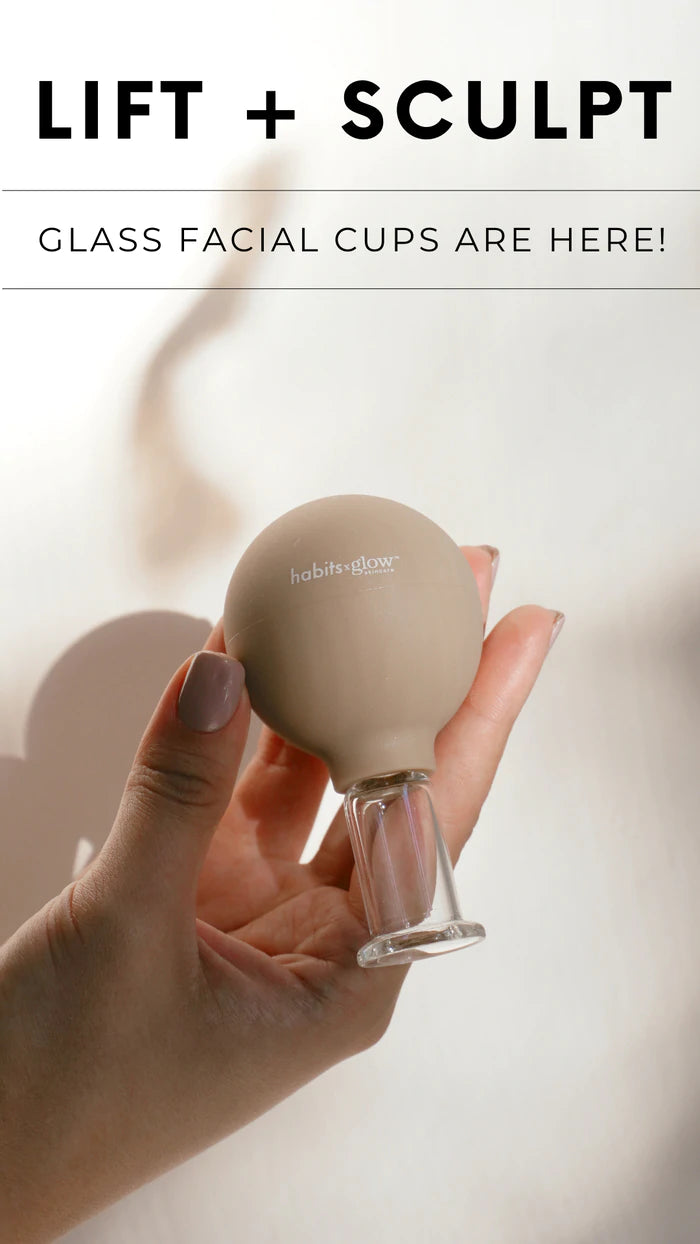 Lift + Sculpt Glass Facial Cups Are Here!