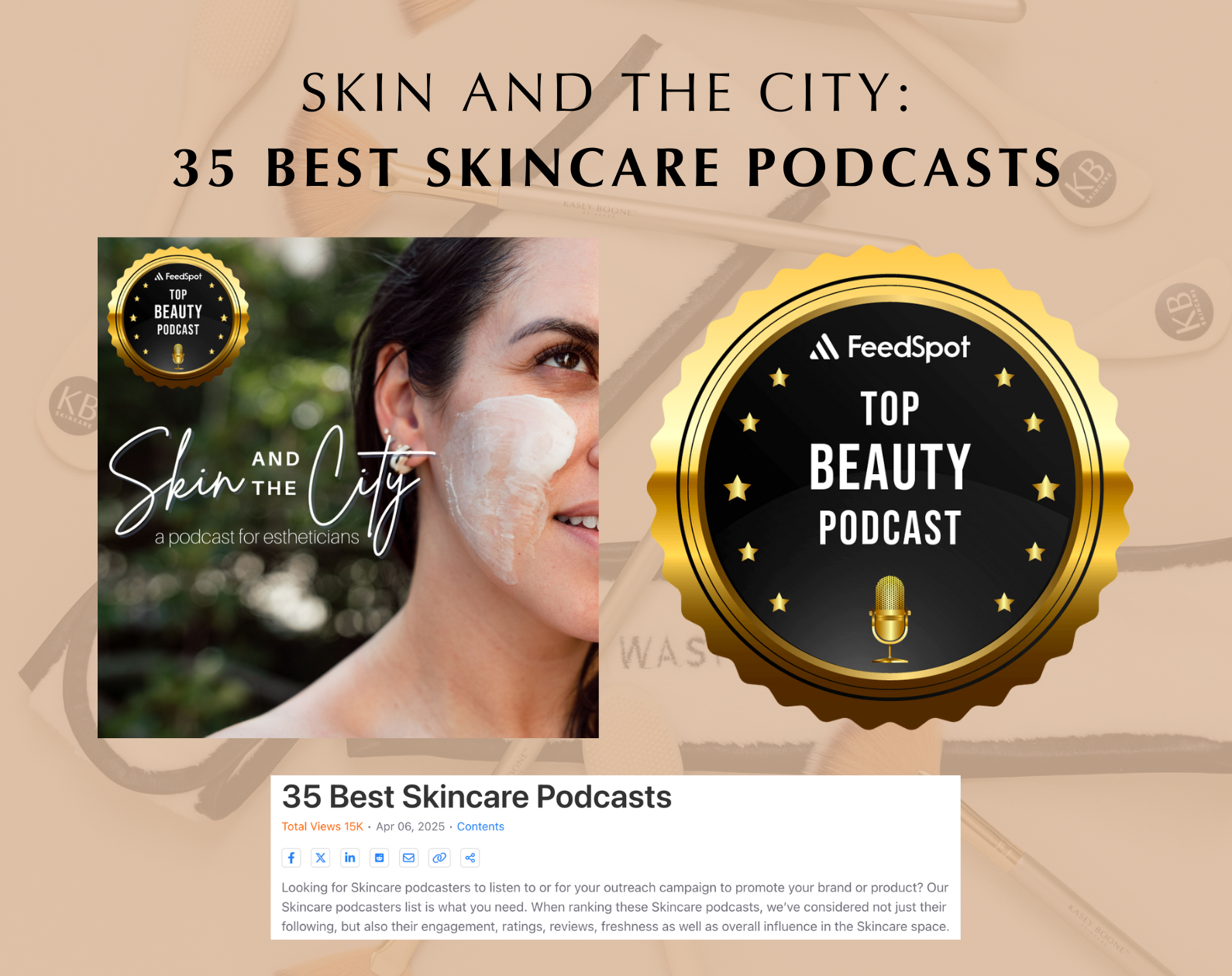 Skin and the City Podcast - 35 Best Skincare Podcasts by FeedSpot