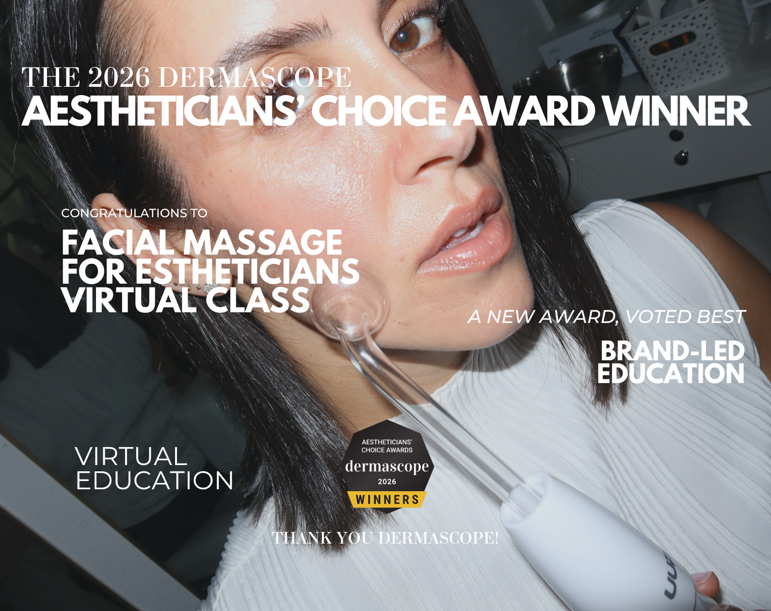 Aestheticians’ Choice Award Winner - Facial Massage for Estheticians