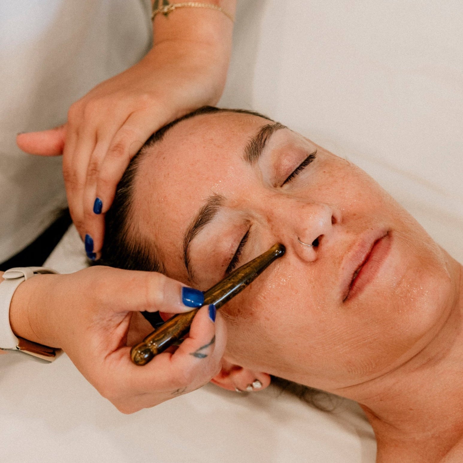 Tiger's Eye Gua Sha + Reflexology